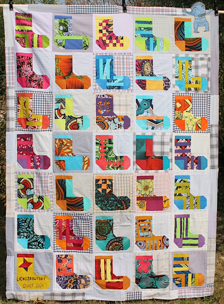 Ponožkový quilt – Lichožrouti